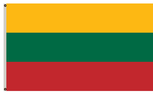 Fyon State and Civil Flag of Lithuania banner