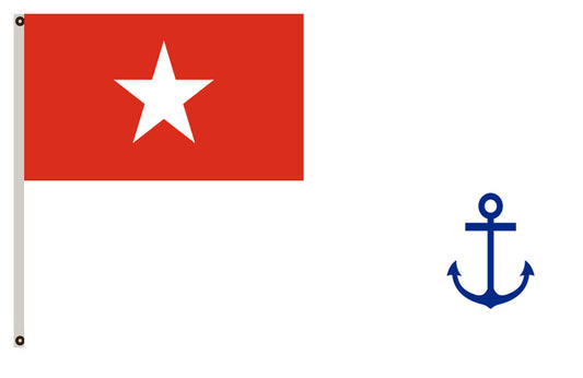 Fyon Myanmar navy ensign flag banner