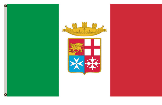 Fyon Naval ensign of Italy flag banner