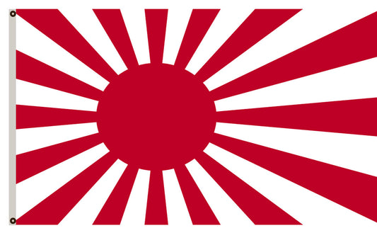 Fyon Naval ensign of the Imperial Japanese Navy and the Japan Maritime Self-Defense Force flag banner