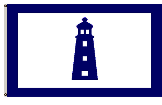 Fyon the Superintendent of Lighthouses flag banner