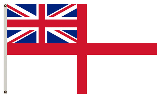 Fyon The White Ensign as currently used for British military vessels flag banner