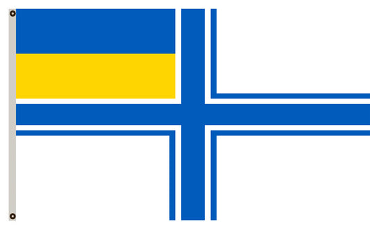 Fyon Ukrainian Navy ensign flag banner