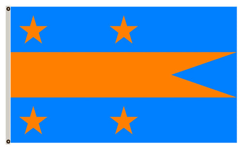 A proposed flag of Long Island banner landscape flag