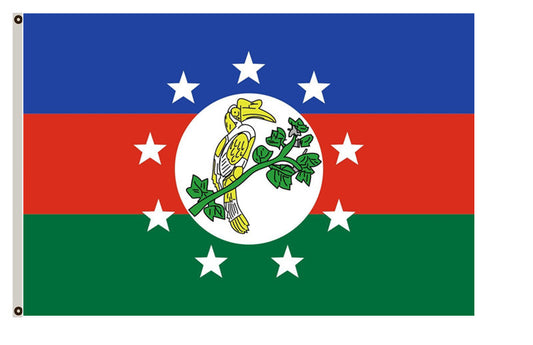 Chin State banner landscape flag