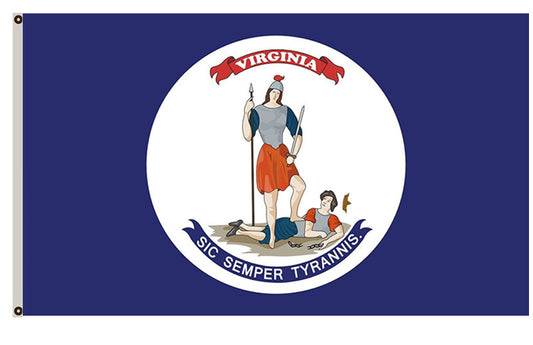 Commonwealth of Virginia, as it was in 1861 banner landscape flag