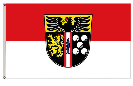 District of Kaiserslautern banner landscape flag