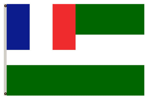 Historical flag of Syria under French mandate Banner landscape flag