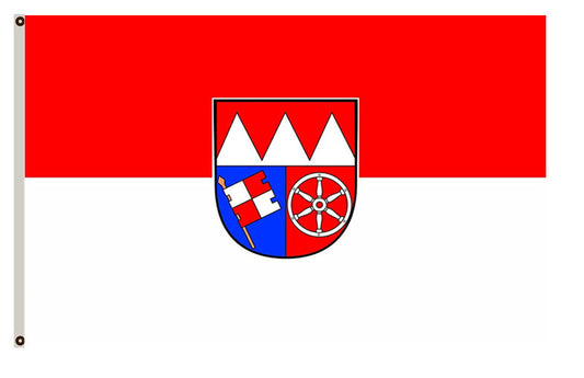 Lower Franconia Bavaria, Germany banner landscape flag