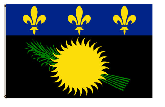 Fyon France banner Guadeloupe flag