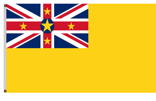 Fyon New Zealand banner Niue flag
