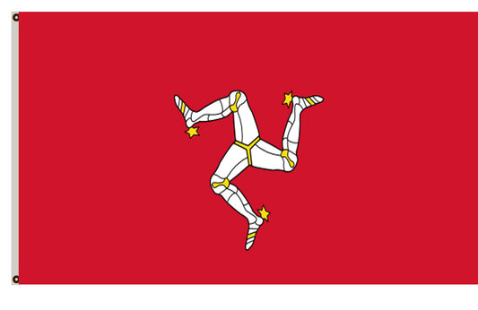 Fyon United Kingdom banner Isle of Man flag