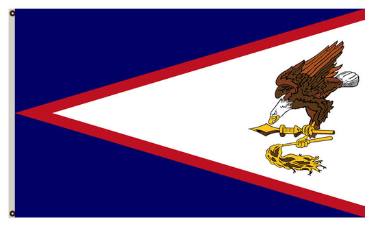 Fyon United States banner American Samoa flag