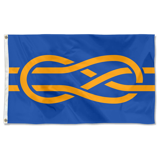 Fyon FIAV flag (International Federation of Vexillological Associations)  Indoor and outdoor banner