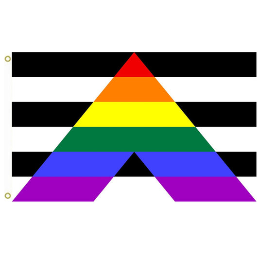 Fyon Straight Ally Flag indoor and outdoor banner