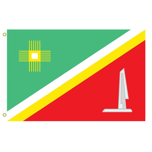 Fyon Zelenograd , Moscow , Russia Flag indoor and outdoor banner