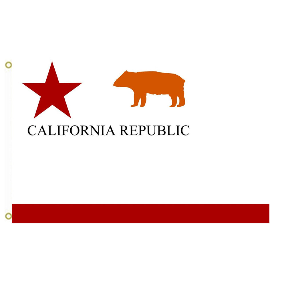 Fyon 1st Bear The original of the California Republic Flag Indoor and outdoor banner