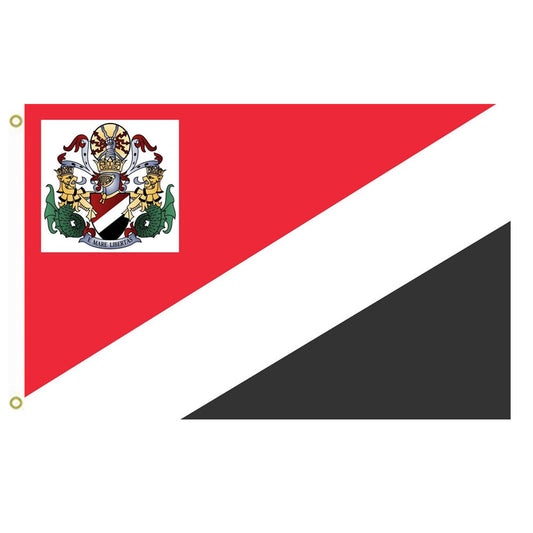 Fyon Royal Standard of the Prince of Sealand Flag Indoor and outdoor banner