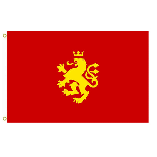 Fyon Thnic Macedonian lion Flag Indoor and outdoor banner