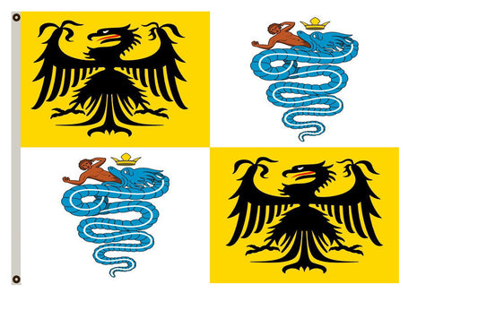 Fyon Duchy of Milan Flag from about 1450 Indoor and outdoor banner