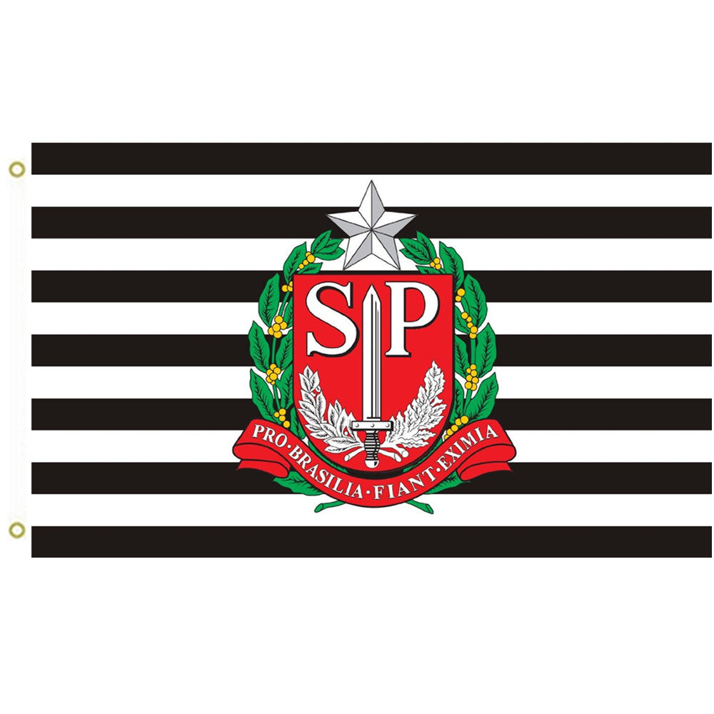 Fyon Governors of the Brazilian state of São Paulo Flag Indoor and outdoor banner