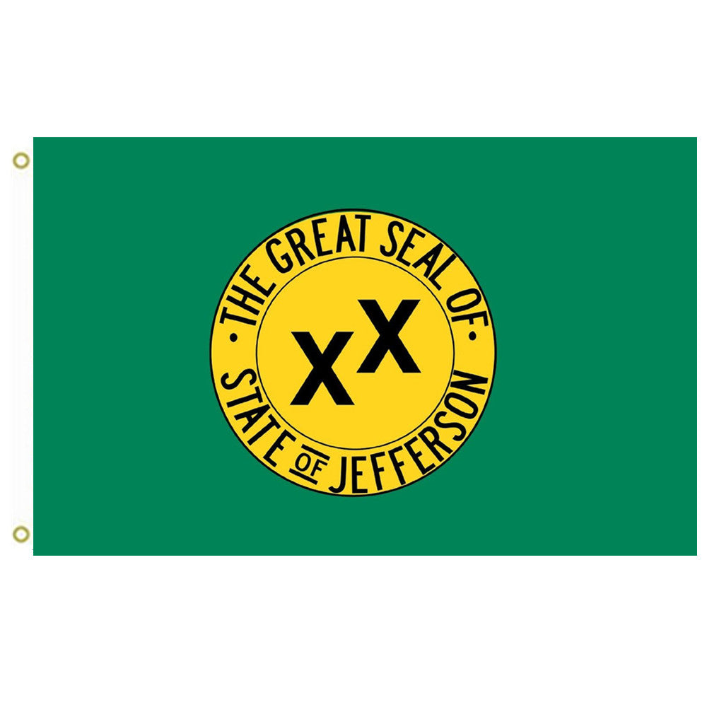 Fyon Jefferson state Flag Indoor and outdoor banner