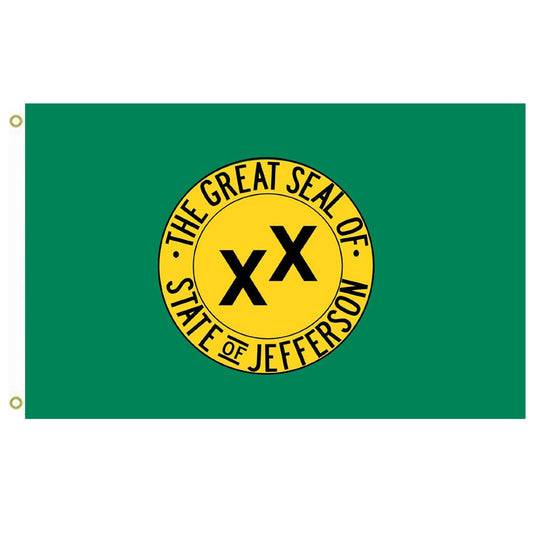 Fyon Jefferson state Flag Indoor and outdoor banner
