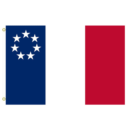 Fyon Louisiana flag January 1861 Indoor and outdoor banner