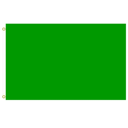 Fyon Retangular Green Flag Indoor and outdoor banner