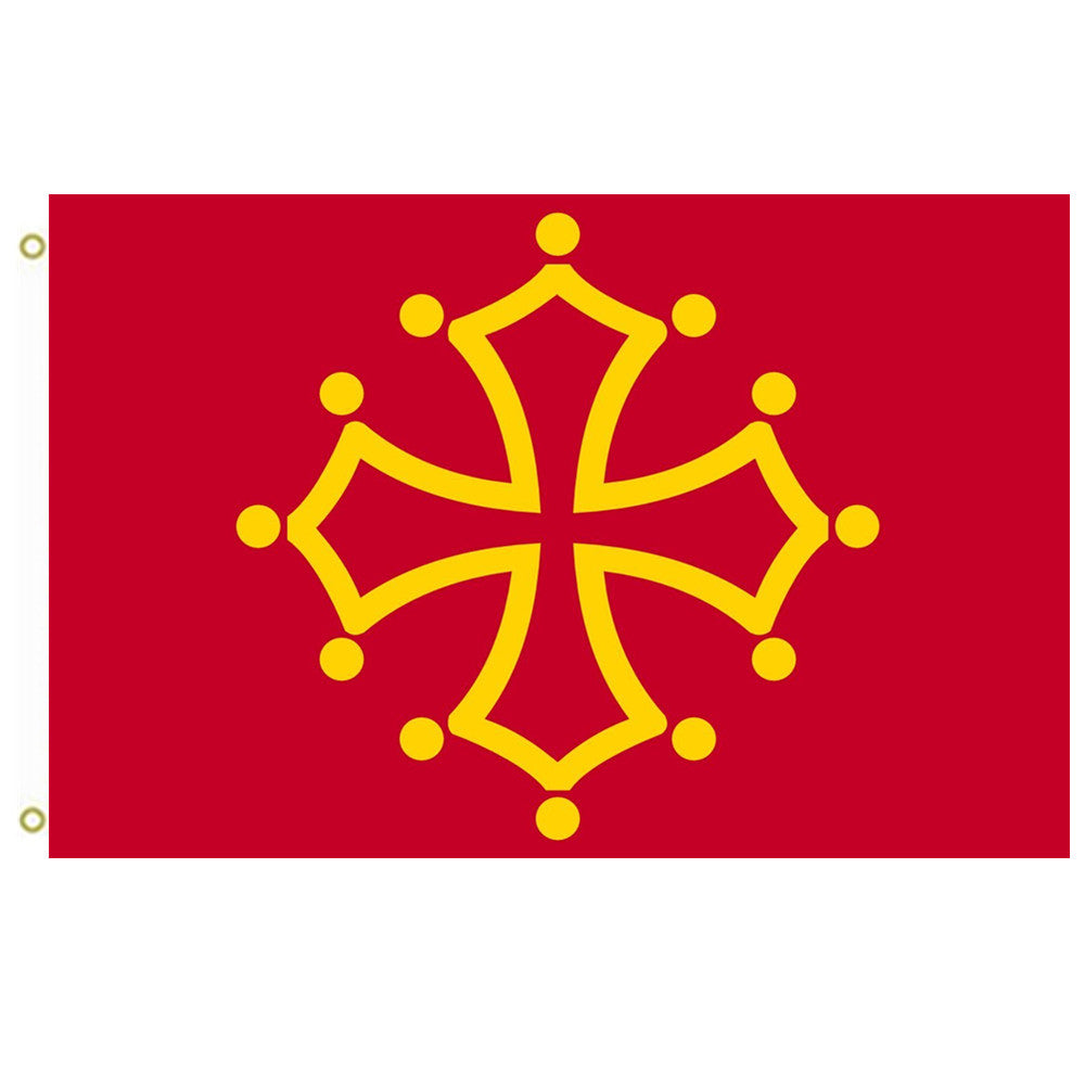 Fyon Midi-Pyrénées Flag Indoor and outdoor banner