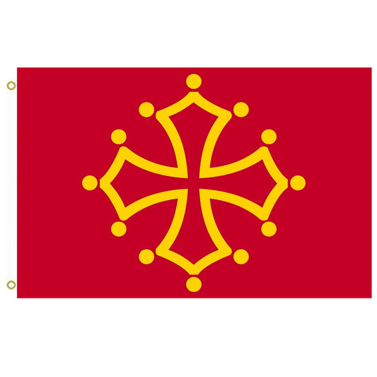 Fyon Midi-Pyrénées Flag Indoor and outdoor banner