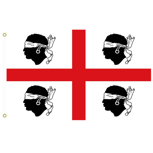 Fyon Nationalist of Sardinia Flag Indoor and outdoor banner