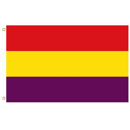 Fyon Second Spanish Republic military Flag Militar de la Segunda República Española Indoor and outdoor banner
