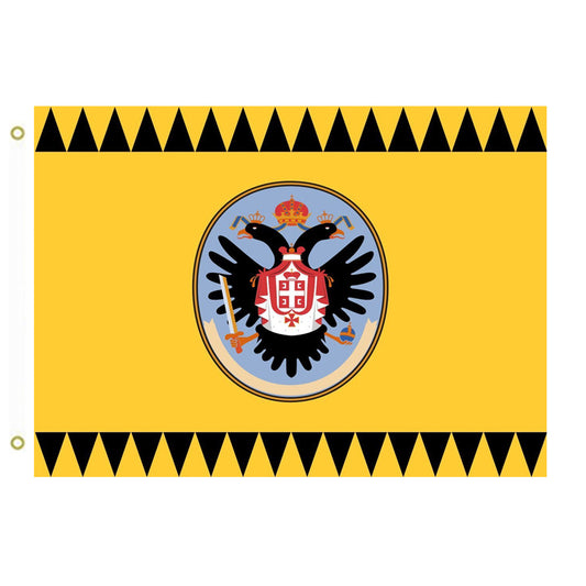 Fyon Serbian Vojvodina from 1848 Flag Indoor and outdoor banner