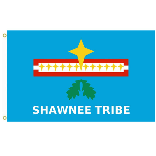 Fyon Shawnee Tribe of Oklahoma Flag Indoor and outdoor banner