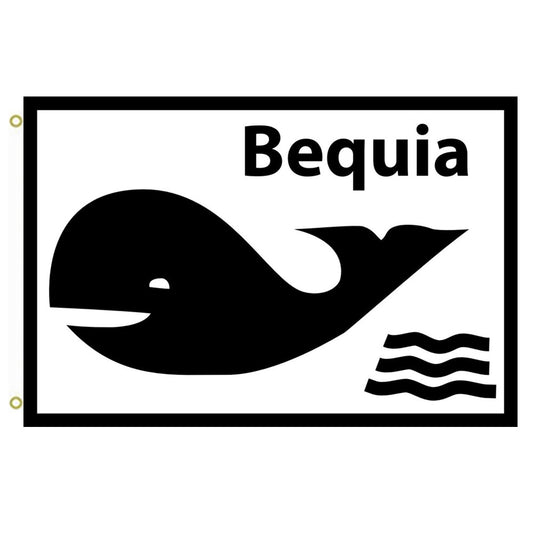 Fyon Unofficial of Bequia islandSt Flag Indoor and outdoor banner