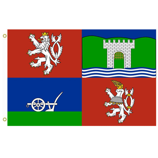 Fyon Ústí nad Labem Region Flag Indoor and outdoor banner