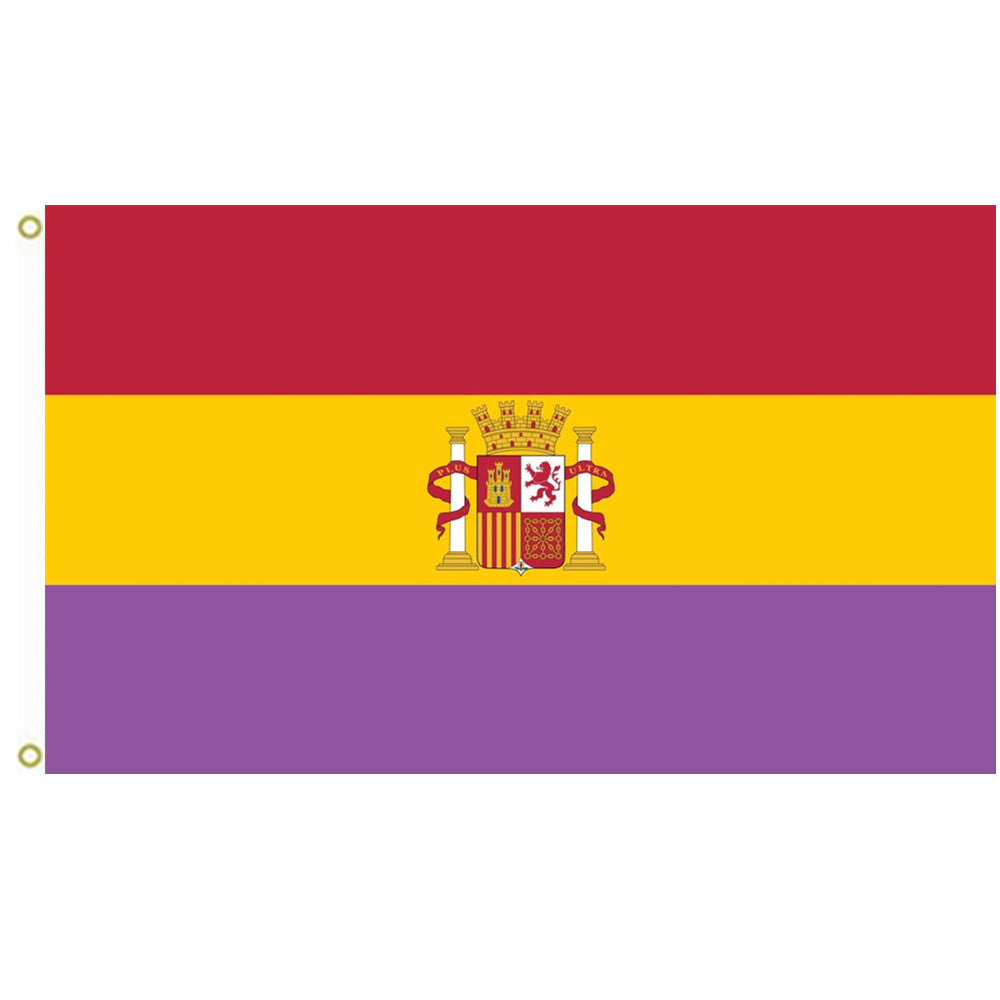 Fyon Segona República Espanyola flag Indoor and outdoor banner