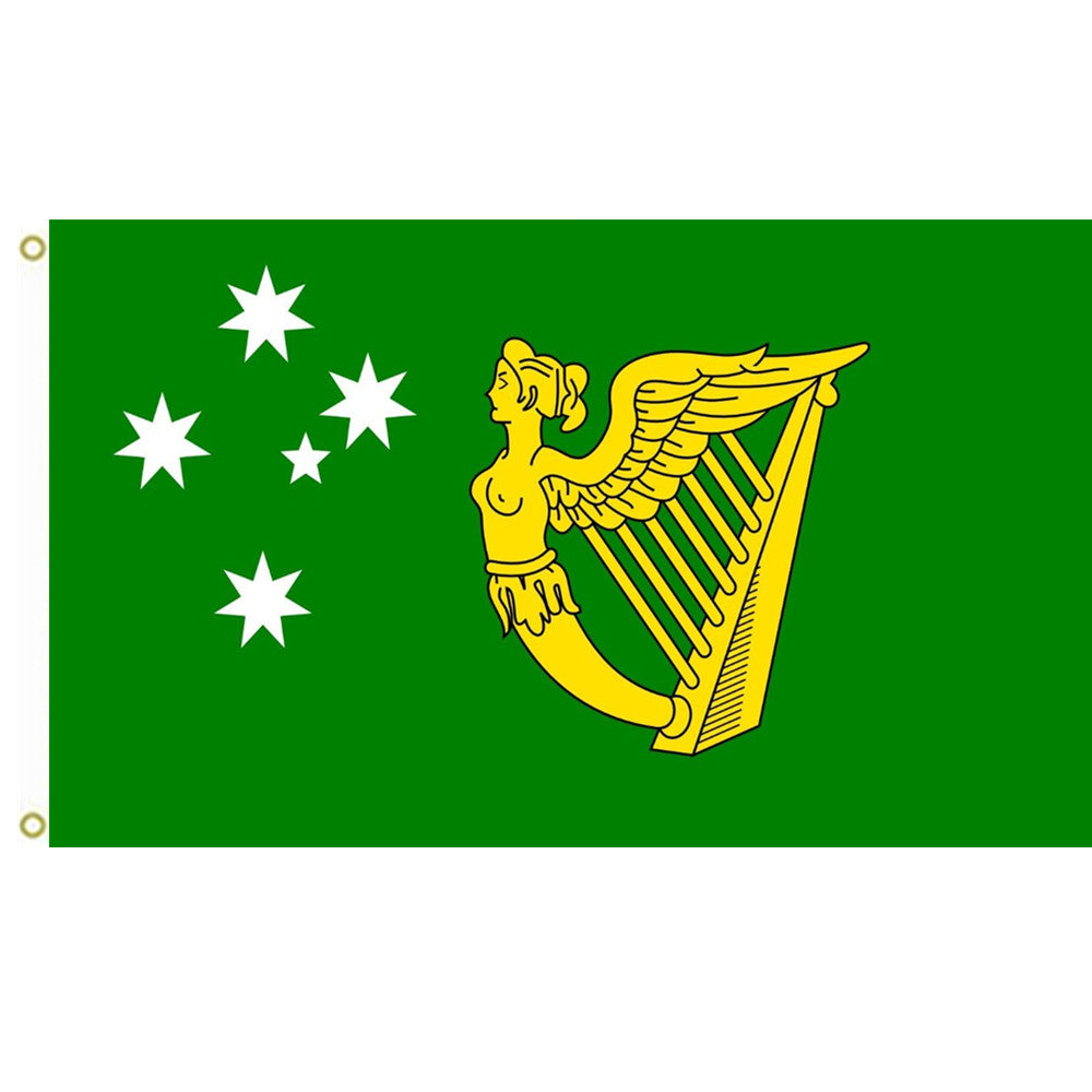 Fyon Australian Irish heritage Flag Indoor and outdoor banner