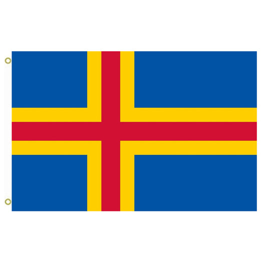 Fyon Åland Islands Flag Indoor and outdoor banner
