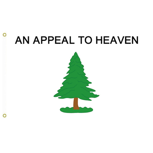 Fyon An Appeal to Heaven Flag also called the Pine Tree Flag Indoor and outdoor banner