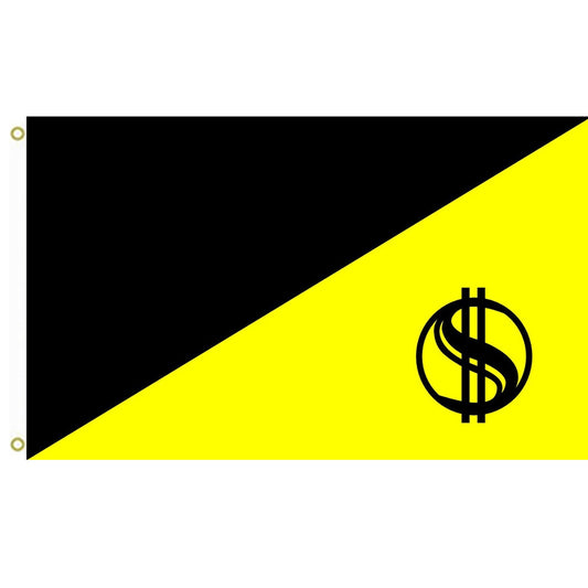 Fyon Anarcho Capitalist Flag Indoor and outdoor banner