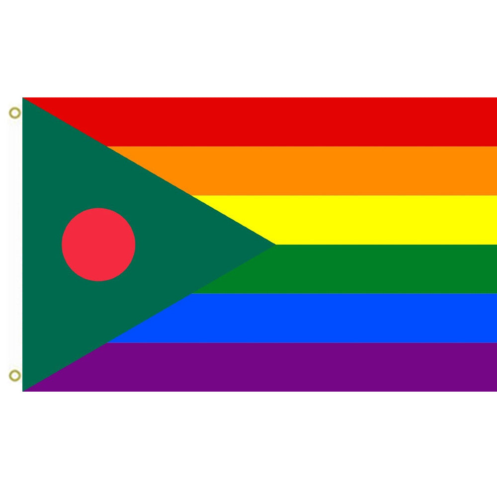 Fyon Bangladesh LGBT rainbow FlagFlag Indoor and outdoor banner