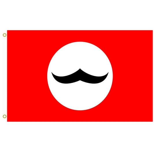 Fyon Borduria Tintin - 1956  Brassard porté par les militaires de Bordurie Flag Indoor and outdoor banner