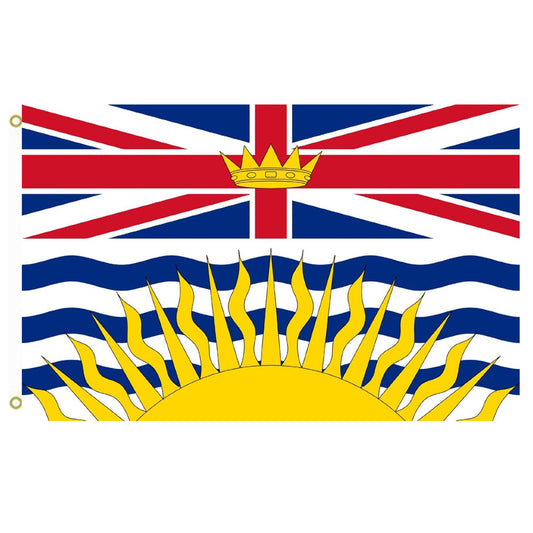Fyon British Columbia Flag Indoor and outdoor banner