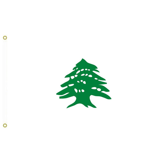 Fyon Cedar, Lebanon after the fall of the Ottoman empire Flag Indoor and outdoor banner