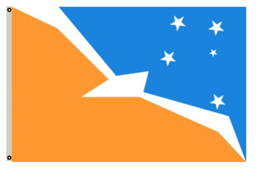 Fyon Tierra del Fuego Province Flag Indoor and outdoor banner
