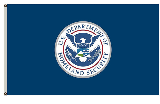 Fyon The United States Department of Homeland Security DHS Flag Indoor and outdoor banner