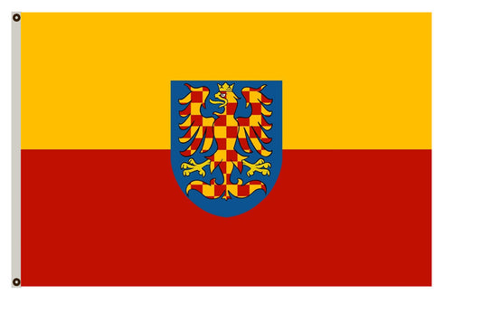 Fyon Moravia with eagle Flag Indoor and outdoor banner