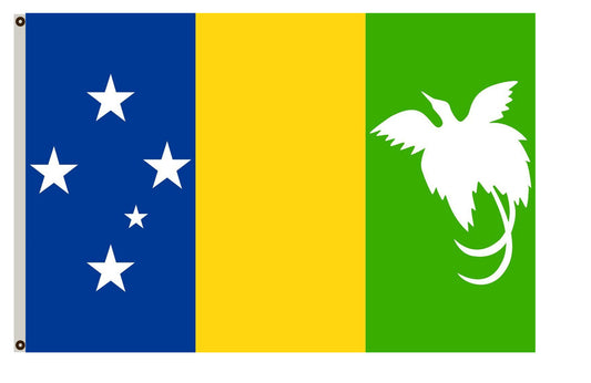 Fyon Papua and New Guinea, 1970-1971 Flag Indoor and outdoor banner